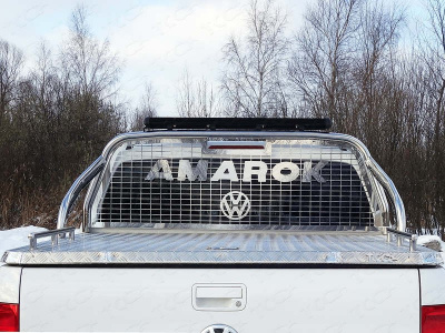 Volkswagen Amarok (16–) Рейлинг длинный (комплект)